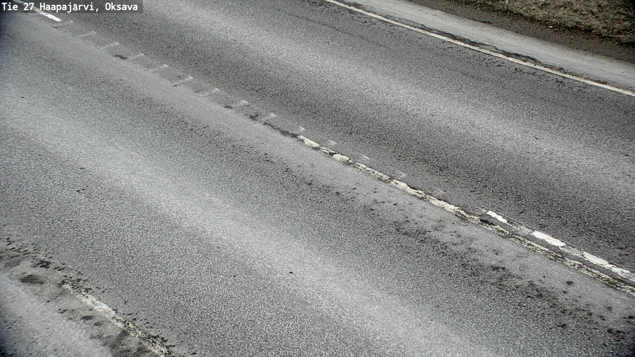 Weather Camera Image Road 27 Haapajärvi, Oksava, Haapajärvi, Pohjois-Pohjanmaa