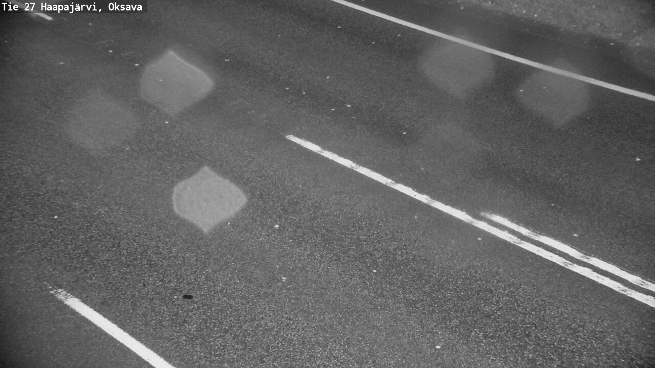 Weather Camera Image Road 27 Haapajärvi, Oksava, Haapajärvi, Pohjois-Pohjanmaa