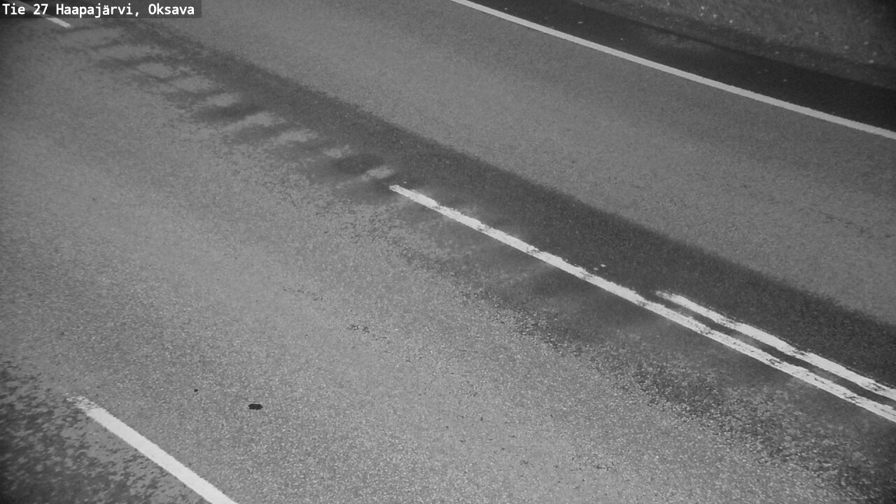 Weather Camera Image Road 27 Haapajärvi, Oksava, Haapajärvi, Pohjois-Pohjanmaa