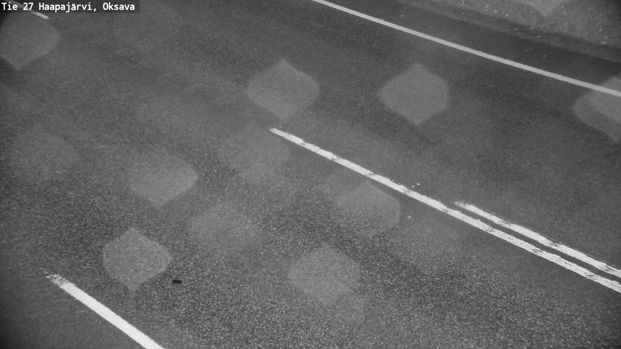 Weather Camera Image Road 27 Haapajärvi, Oksava, Haapajärvi, Pohjois-Pohjanmaa