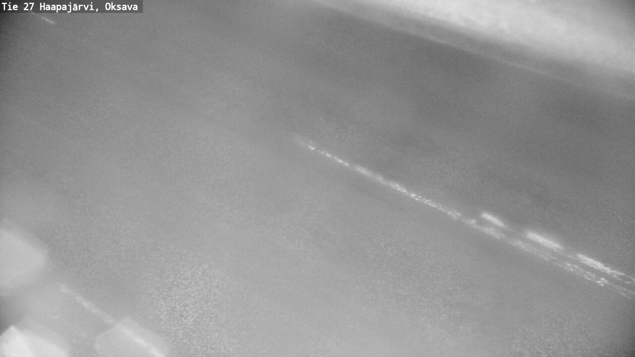 Weather Camera Image Road 27 Haapajärvi, Oksava, Haapajärvi, Pohjois-Pohjanmaa