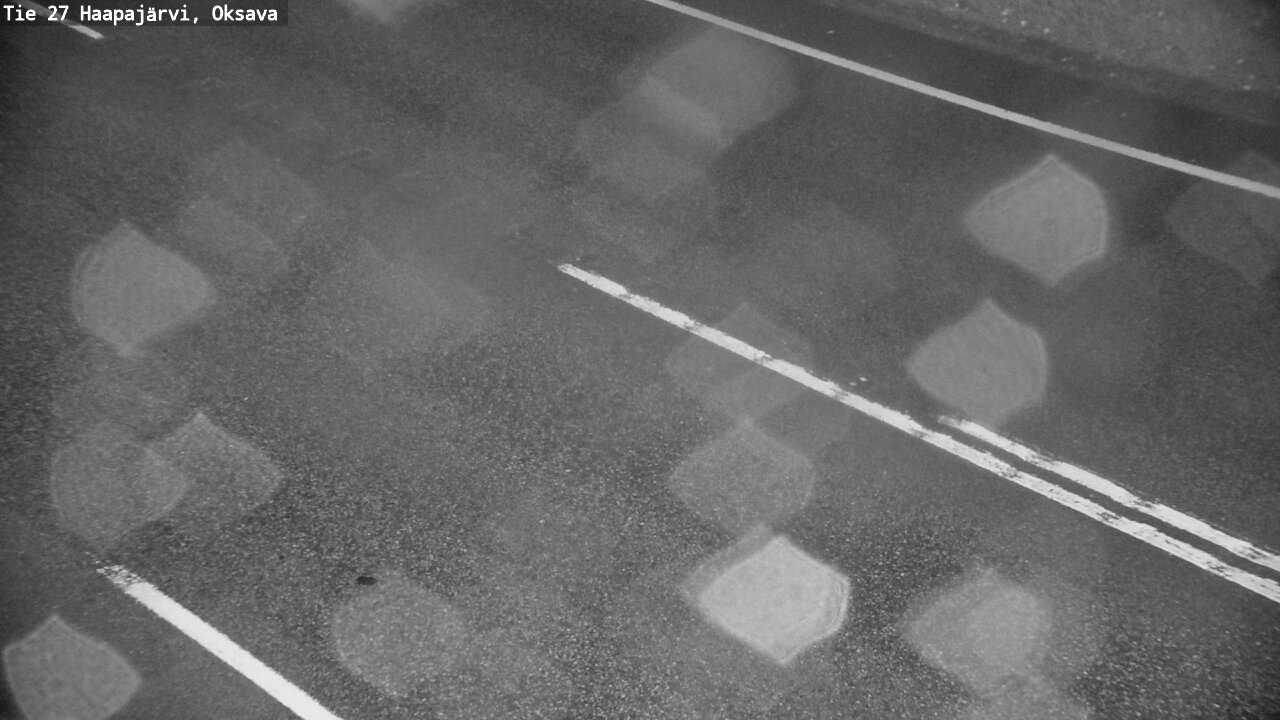 Weather Camera Image Road 27 Haapajärvi, Oksava, Haapajärvi, Pohjois-Pohjanmaa