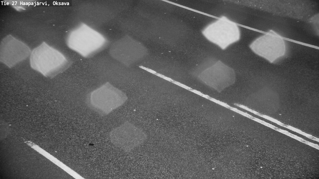 Weather Camera Image Road 27 Haapajärvi, Oksava, Haapajärvi, Pohjois-Pohjanmaa