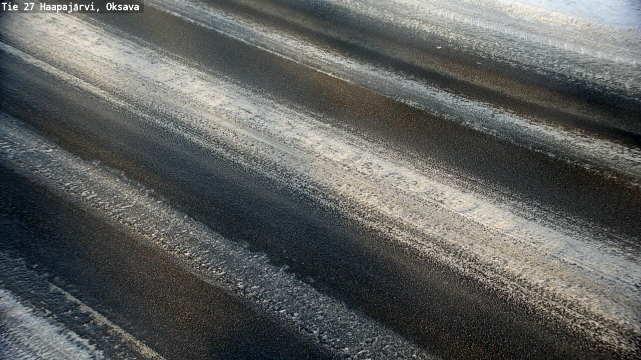 Weather Camera Image Road 27 Haapajärvi, Oksava, Haapajärvi, Pohjois-Pohjanmaa