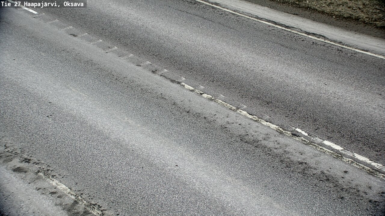 Weather Camera Image Road 27 Haapajärvi, Oksava, Haapajärvi, Pohjois-Pohjanmaa