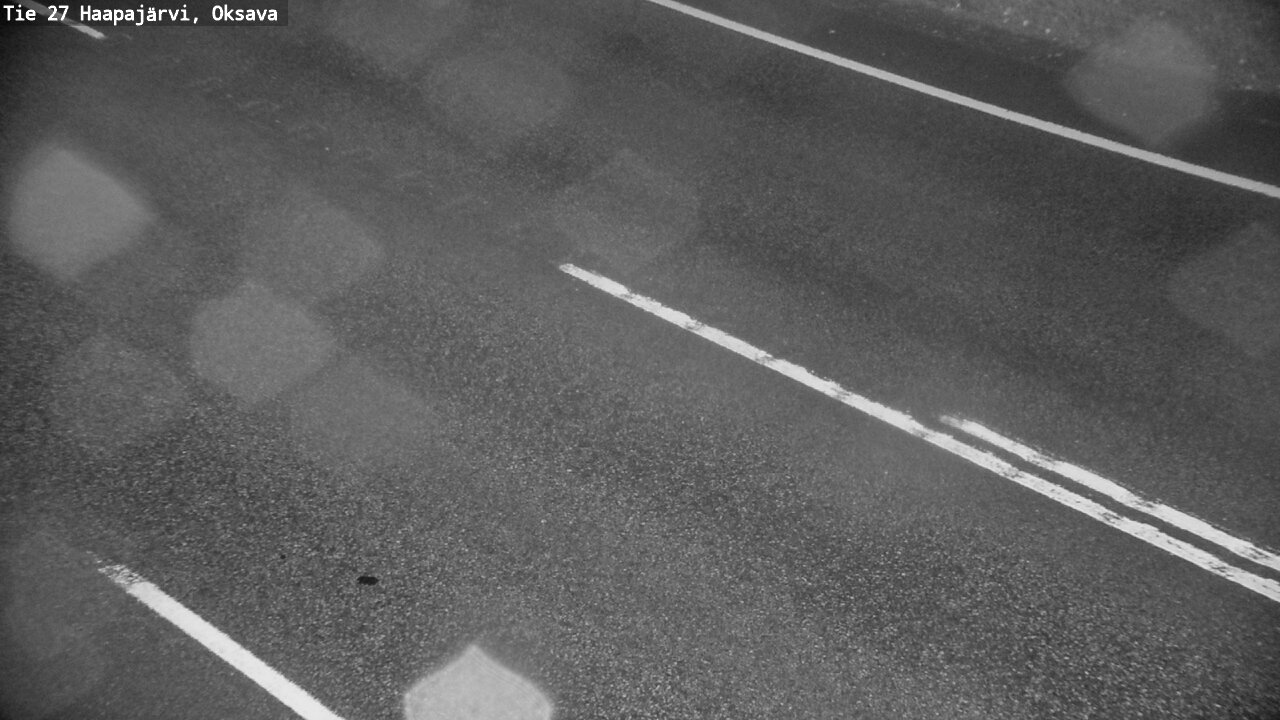 Weather Camera Image Road 27 Haapajärvi, Oksava, Haapajärvi, Pohjois-Pohjanmaa