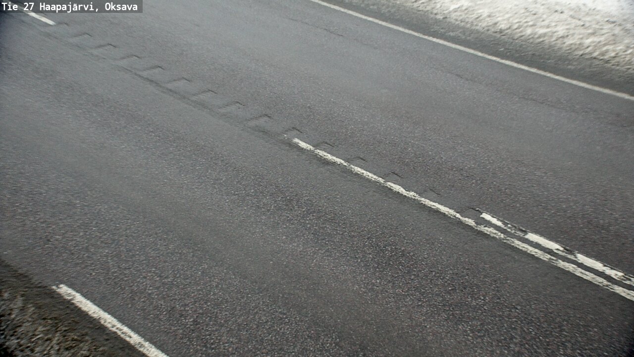 Weather Camera Image Road 27 Haapajärvi, Oksava, Haapajärvi, Pohjois-Pohjanmaa