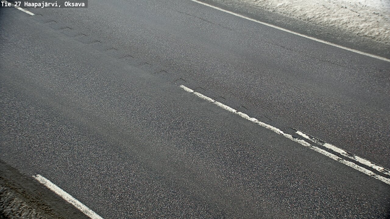 Weather Camera Image Road 27 Haapajärvi, Oksava, Haapajärvi, Pohjois-Pohjanmaa