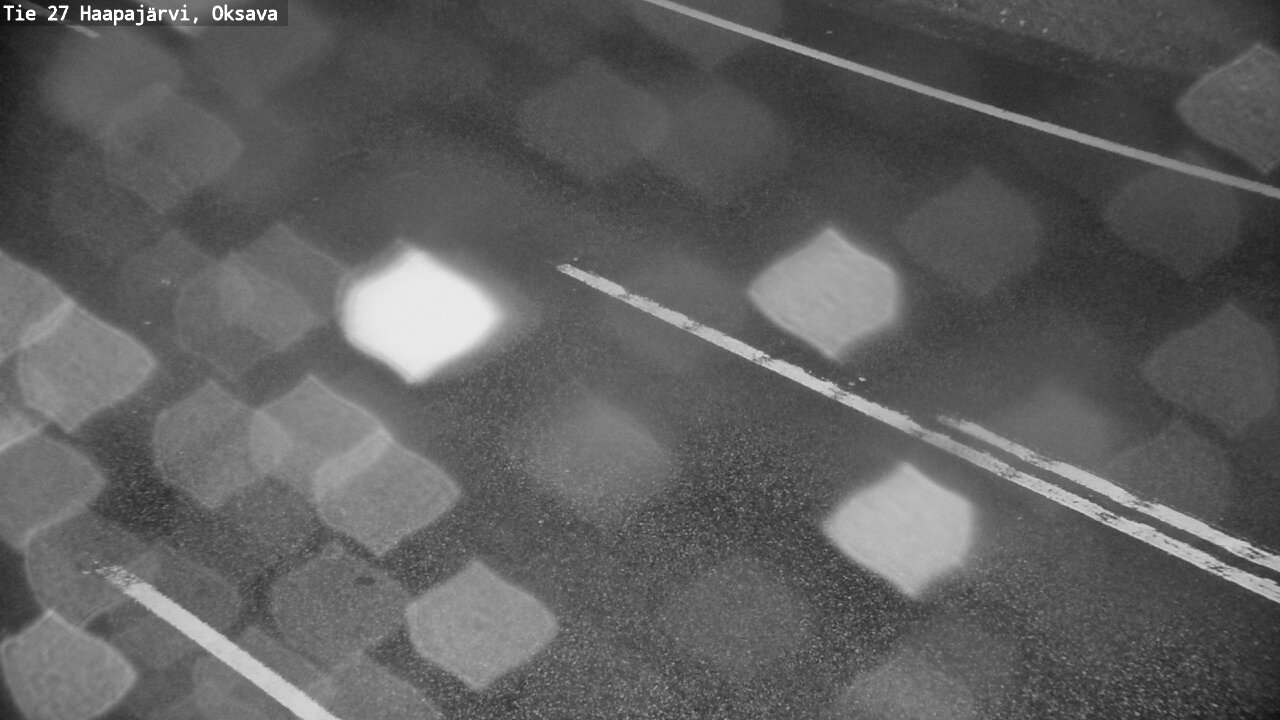 Weather Camera Image Road 27 Haapajärvi, Oksava, Haapajärvi, Pohjois-Pohjanmaa