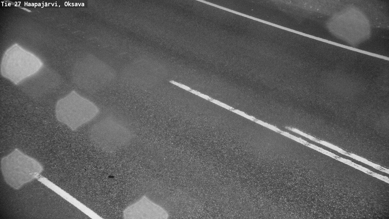 Weather Camera Image Road 27 Haapajärvi, Oksava, Haapajärvi, Pohjois-Pohjanmaa