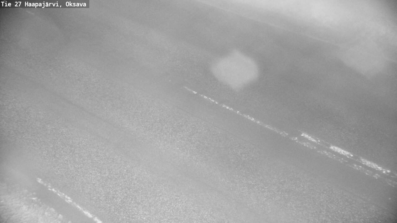 Weather Camera Image Road 27 Haapajärvi, Oksava, Haapajärvi, Pohjois-Pohjanmaa