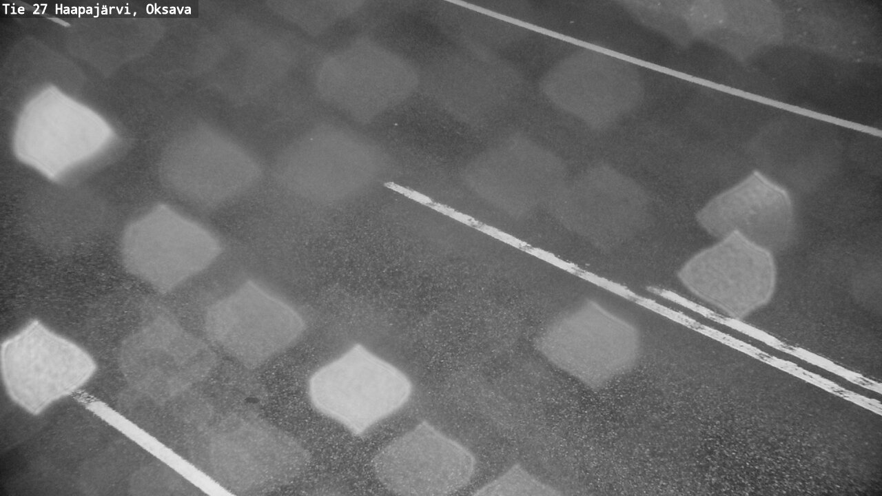 Weather Camera Image Road 27 Haapajärvi, Oksava, Haapajärvi, Pohjois-Pohjanmaa