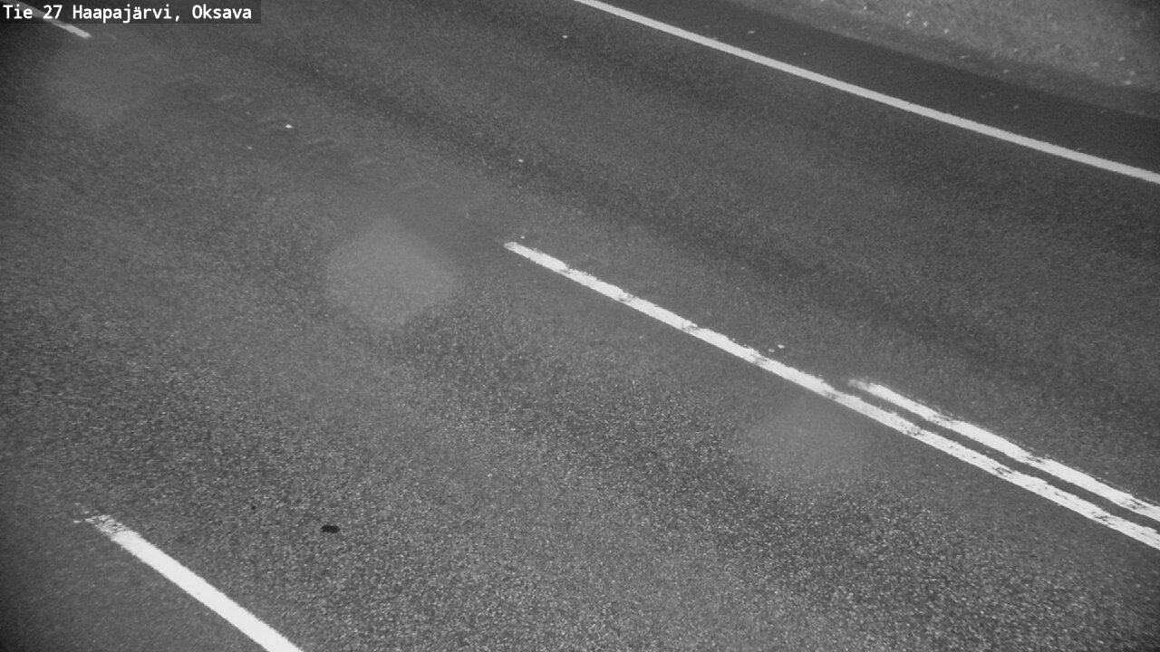 Weather Camera Image Road 27 Haapajärvi, Oksava, Haapajärvi, Pohjois-Pohjanmaa