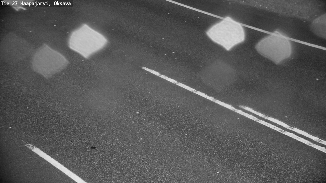 Weather Camera Image Road 27 Haapajärvi, Oksava, Haapajärvi, Pohjois-Pohjanmaa