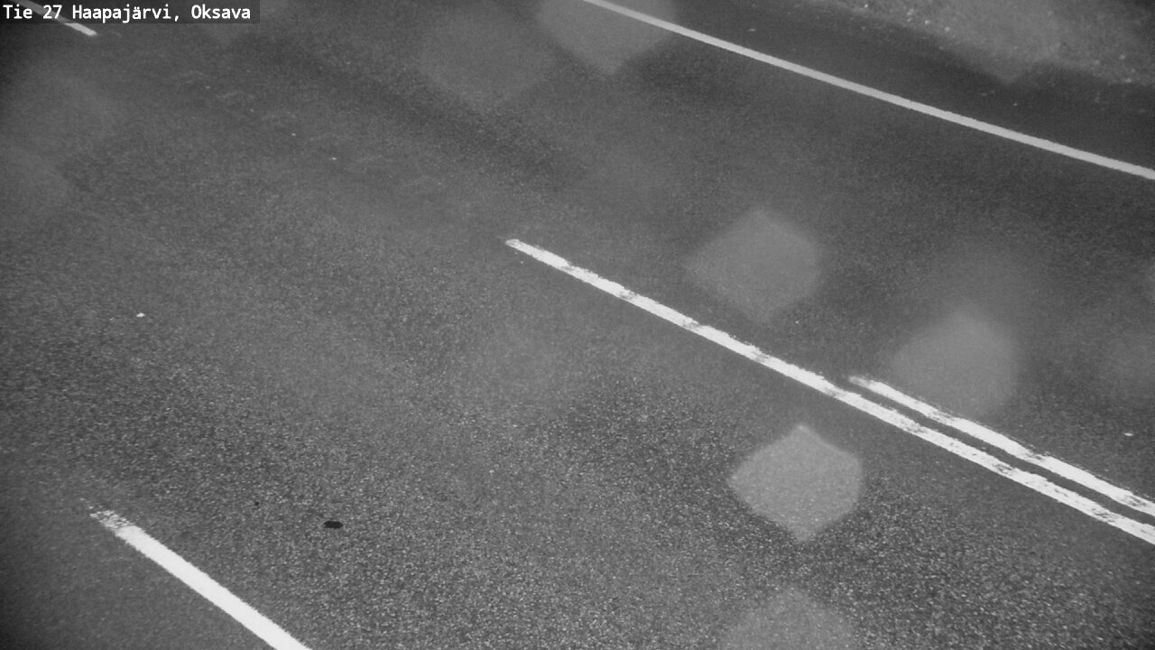 Weather Camera Image Road 27 Haapajärvi, Oksava, Haapajärvi, Pohjois-Pohjanmaa