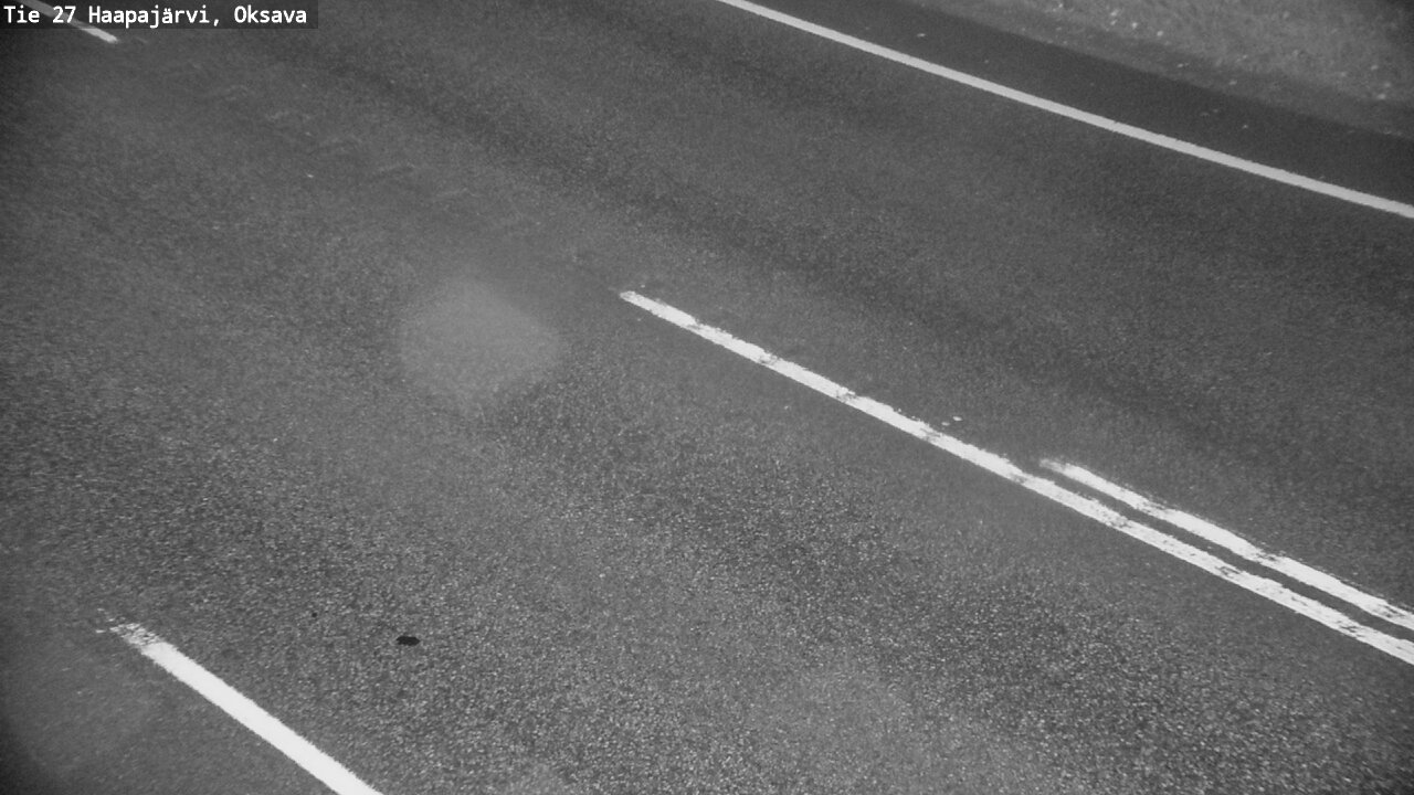 Weather Camera Image Road 27 Haapajärvi, Oksava, Haapajärvi, Pohjois-Pohjanmaa