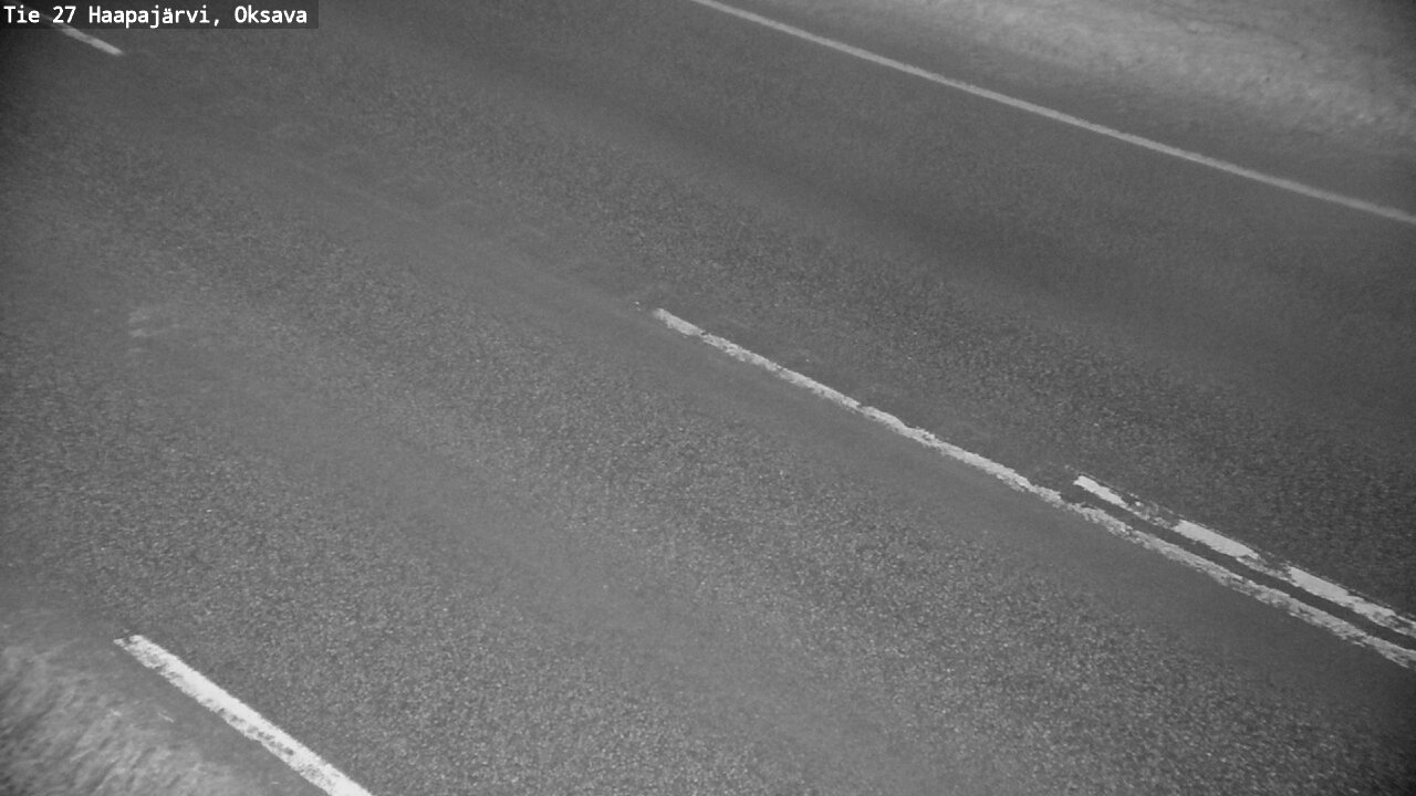 Weather Camera Image Road 27 Haapajärvi, Oksava, Haapajärvi, Pohjois-Pohjanmaa