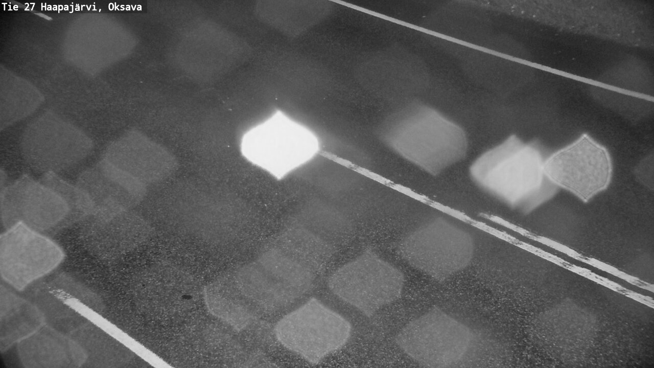 Weather Camera Image Road 27 Haapajärvi, Oksava, Haapajärvi, Pohjois-Pohjanmaa