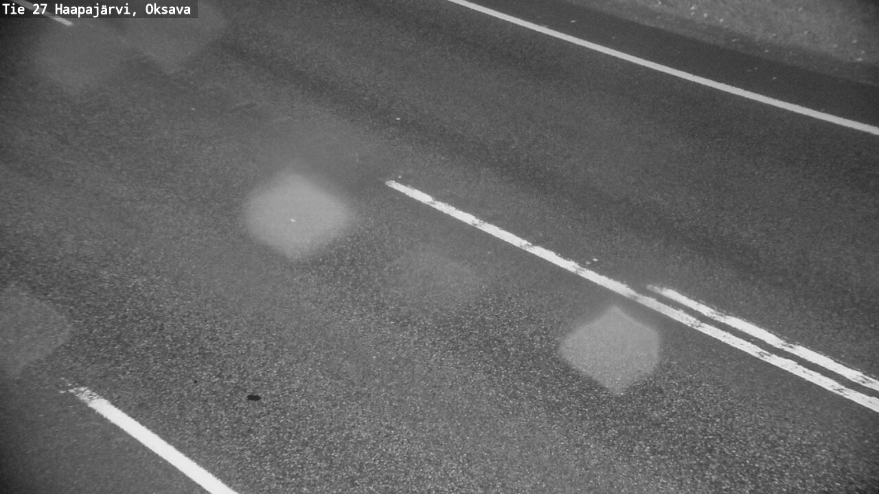 Weather Camera Image Road 27 Haapajärvi, Oksava, Haapajärvi, Pohjois-Pohjanmaa