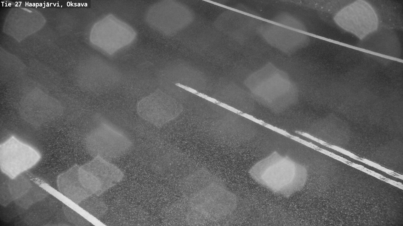 Weather Camera Image Road 27 Haapajärvi, Oksava, Haapajärvi, Pohjois-Pohjanmaa