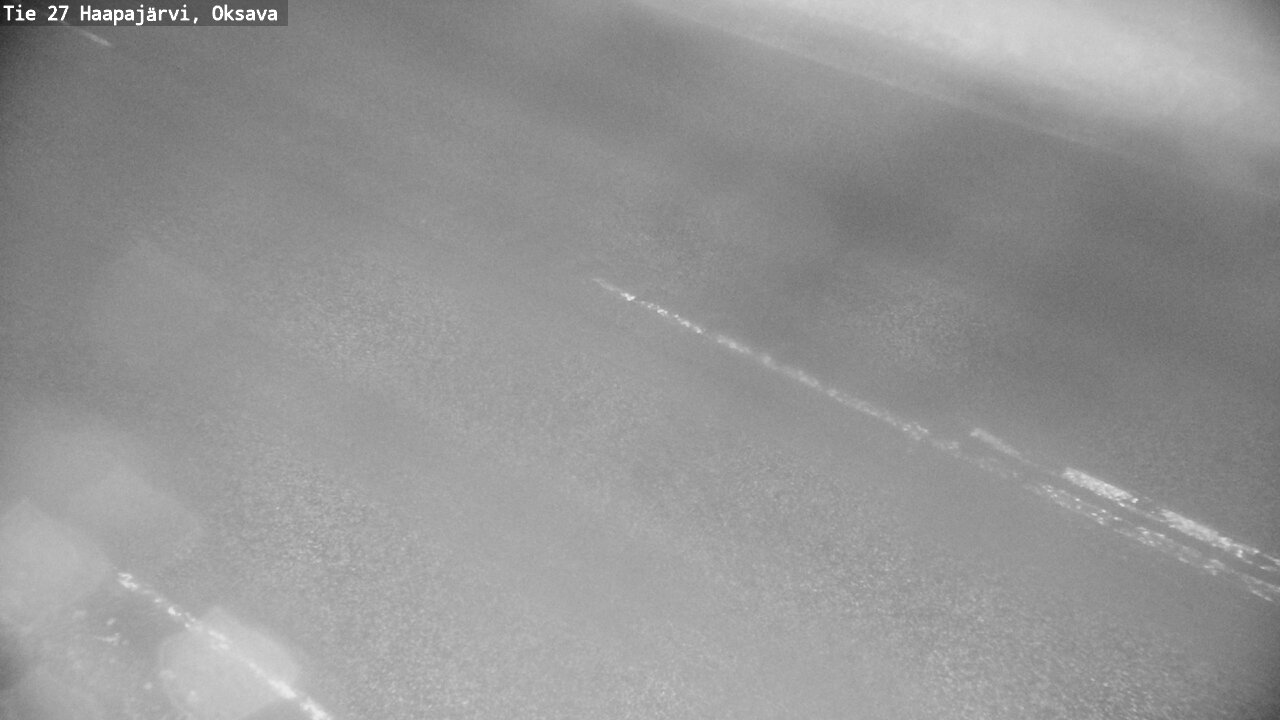 Weather Camera Image Road 27 Haapajärvi, Oksava, Haapajärvi, Pohjois-Pohjanmaa
