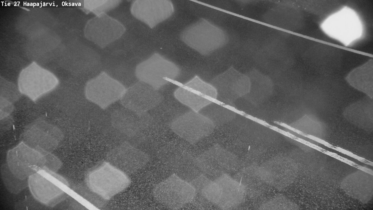 Weather Camera Image Road 27 Haapajärvi, Oksava, Haapajärvi, Pohjois-Pohjanmaa