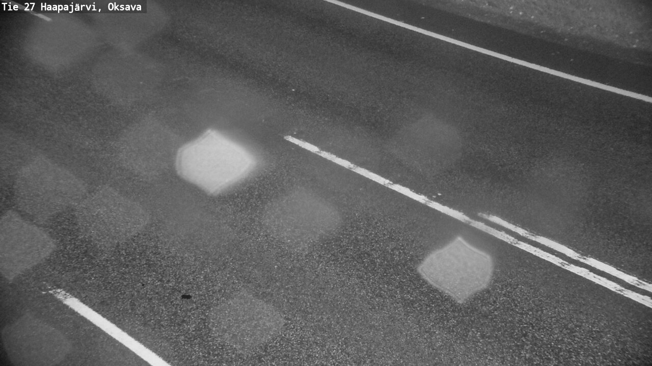 Weather Camera Image Road 27 Haapajärvi, Oksava, Haapajärvi, Pohjois-Pohjanmaa