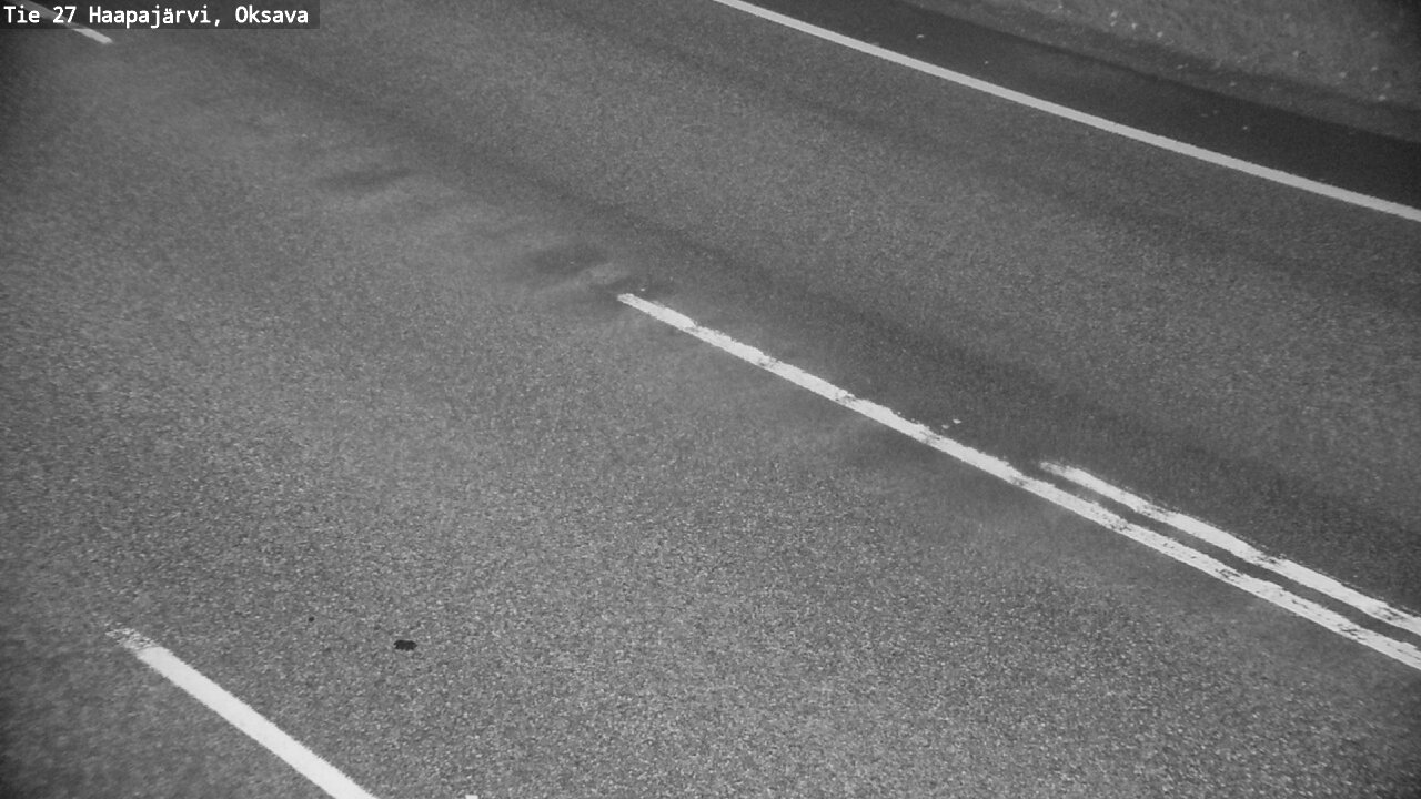 Weather Camera Image Road 27 Haapajärvi, Oksava, Haapajärvi, Pohjois-Pohjanmaa