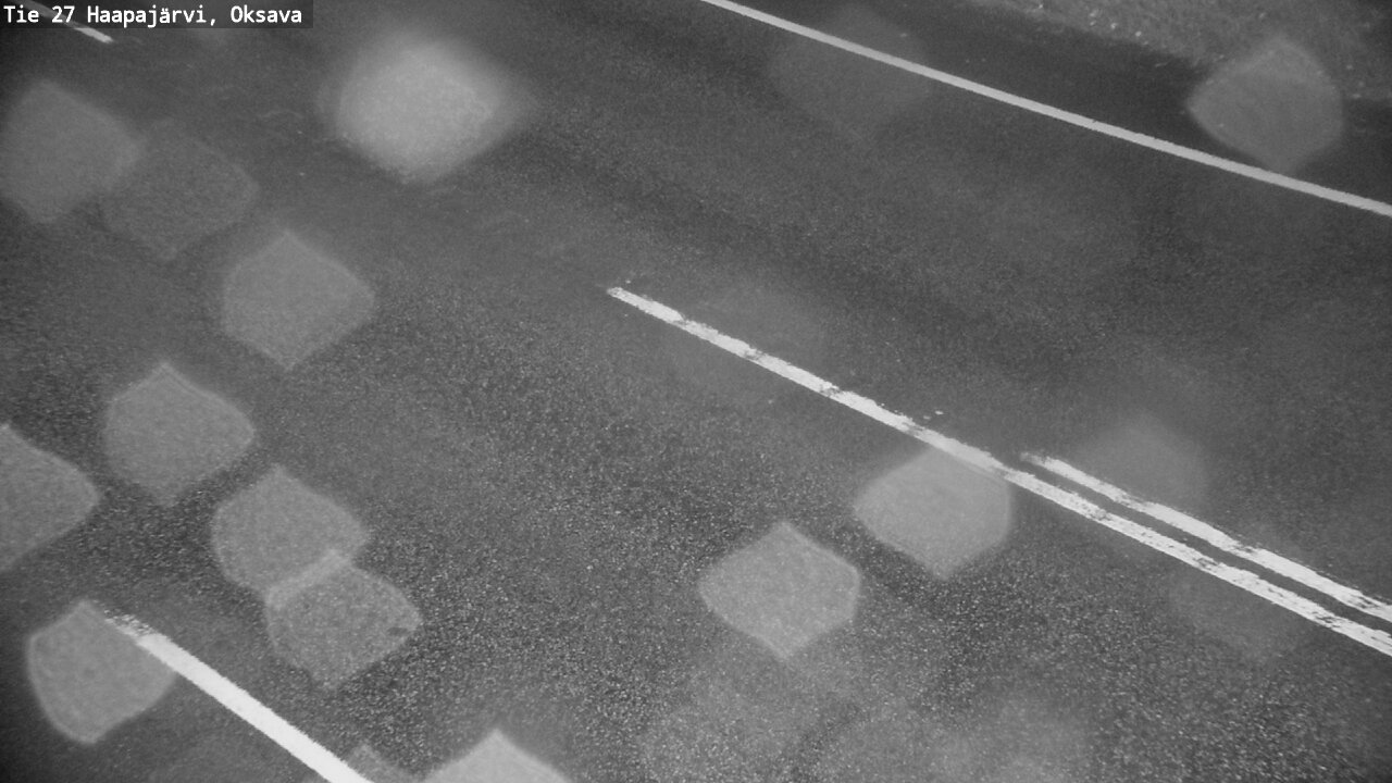 Weather Camera Image Road 27 Haapajärvi, Oksava, Haapajärvi, Pohjois-Pohjanmaa