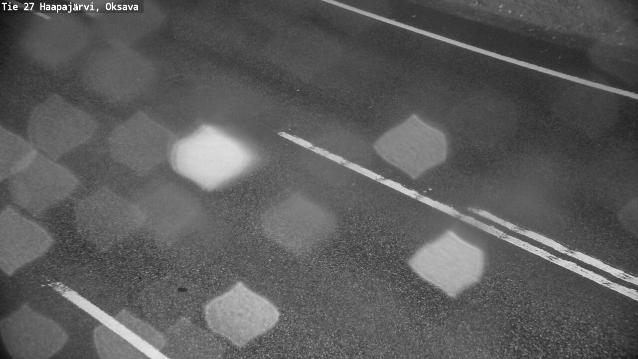 Weather Camera Image Road 27 Haapajärvi, Oksava, Haapajärvi, Pohjois-Pohjanmaa