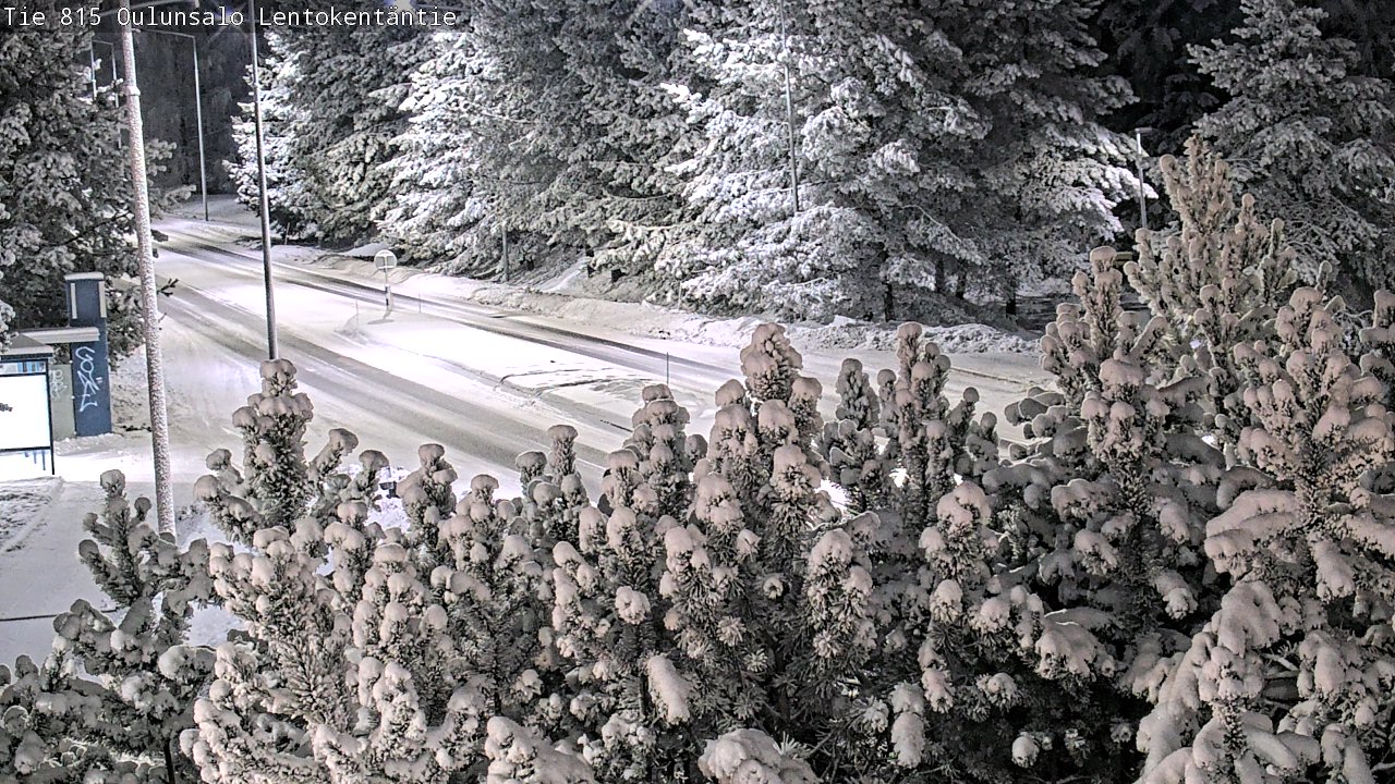 Kelikamerat Kuva Tie 816 Oulunsalo, Lentokentäntie, Oulu, Pohjois-Pohjanmaa