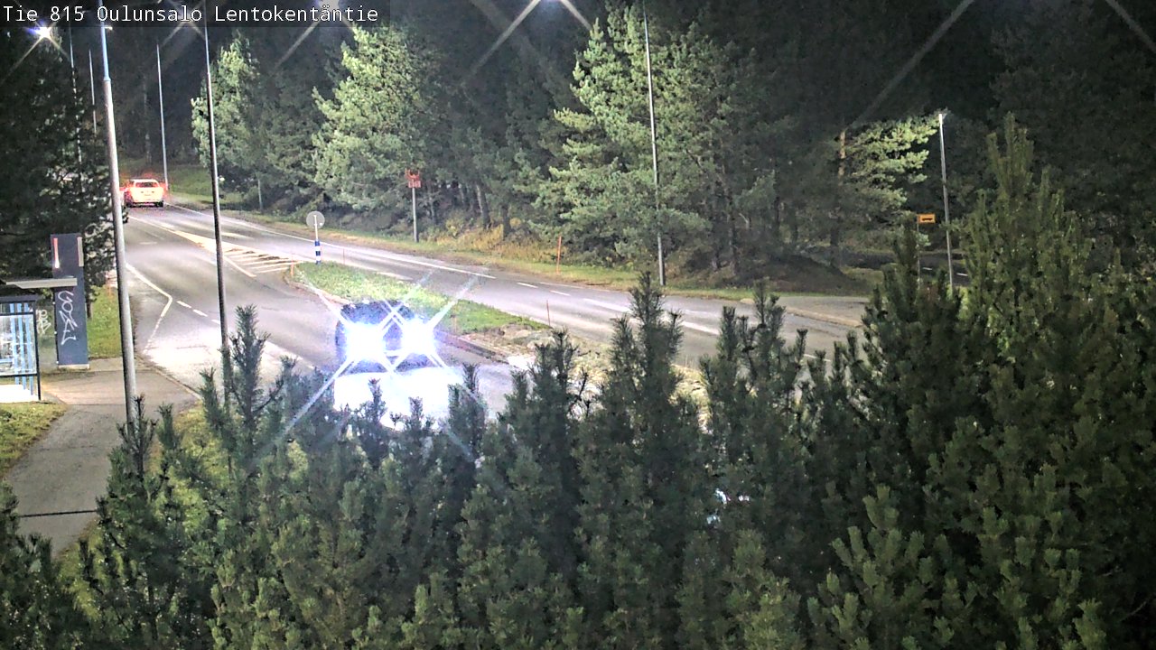 Kelikamerat Kuva Tie 816 Oulunsalo, Lentokentäntie, Oulu, Pohjois-Pohjanmaa