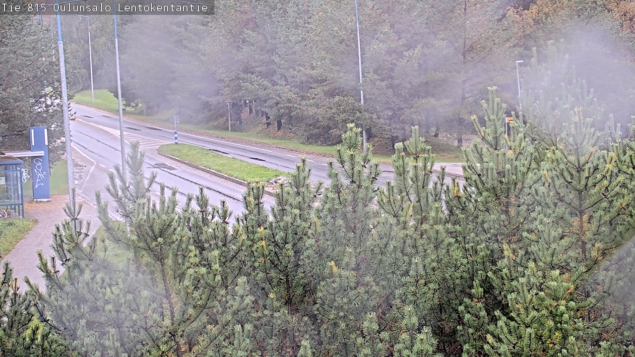Weather Camera Image Road 816 Oulunsalo, Lentokentäntie, Oulu, Pohjois-Pohjanmaa