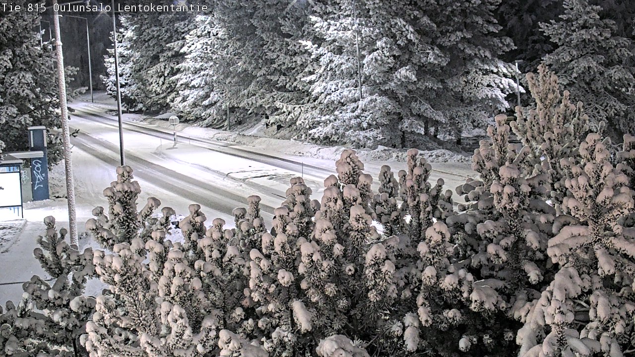 Kelikamerat Kuva Tie 816 Oulunsalo, Lentokentäntie, Oulu, Pohjois-Pohjanmaa