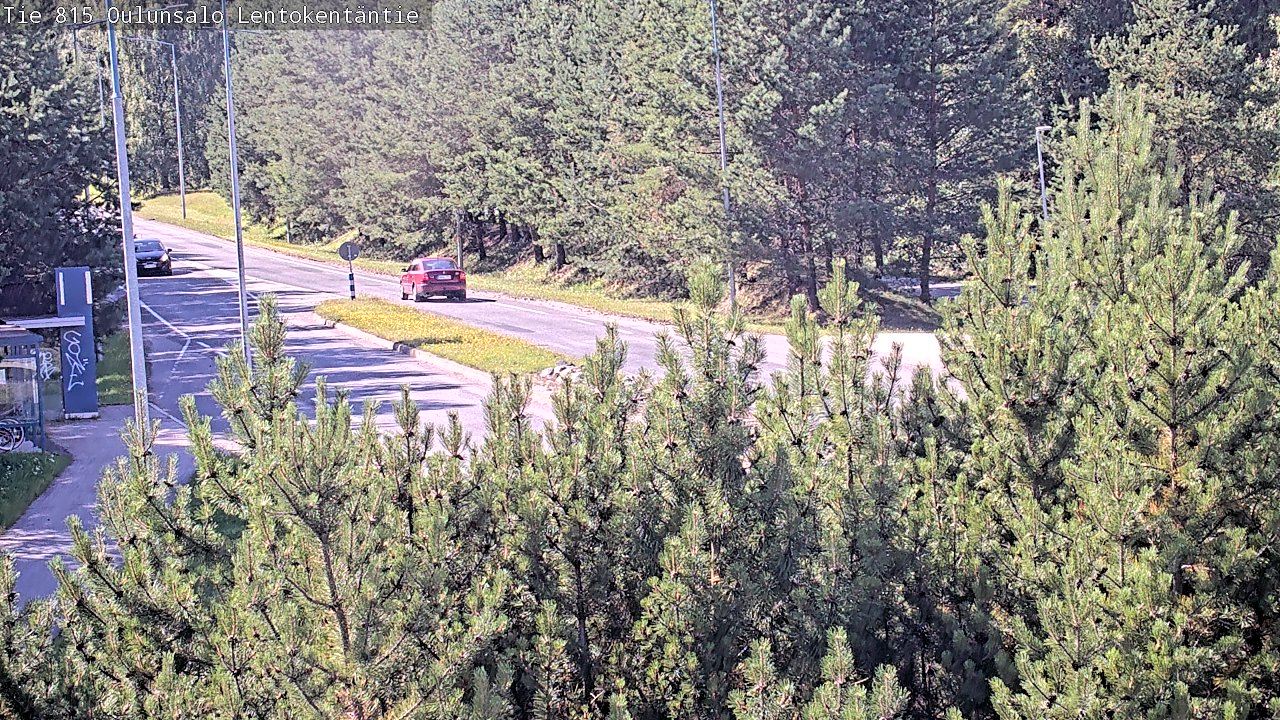 Kelikamerat Kuva Tie 816 Oulunsalo, Lentokentäntie, Oulu, Pohjois-Pohjanmaa