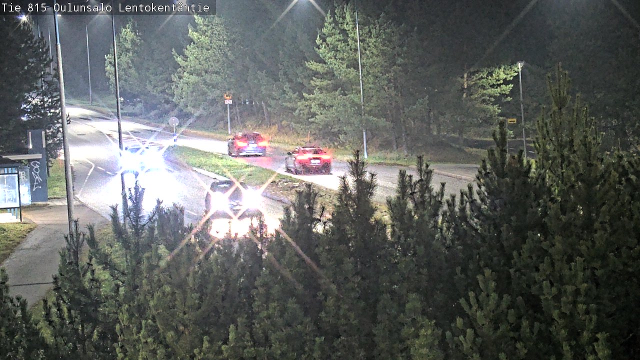 Kelikamerat Kuva Tie 816 Oulunsalo, Lentokentäntie, Oulu, Pohjois-Pohjanmaa