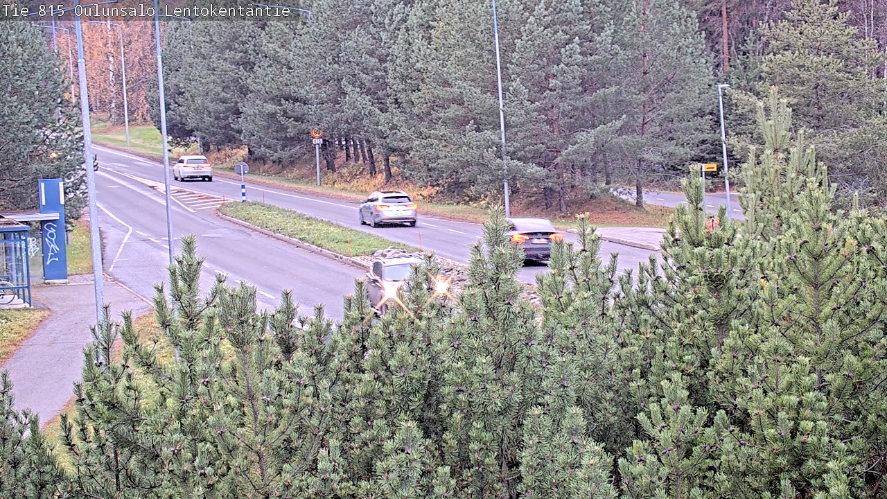 Kelikamerat Kuva Tie 816 Oulunsalo, Lentokentäntie, Oulu, Pohjois-Pohjanmaa