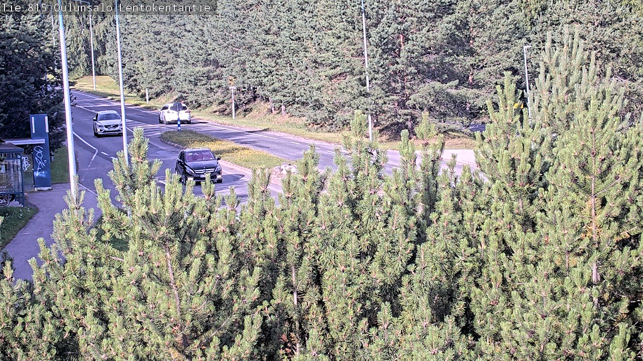 Weather Camera Image Road 816 Oulunsalo, Lentokentäntie, Oulu, Pohjois-Pohjanmaa