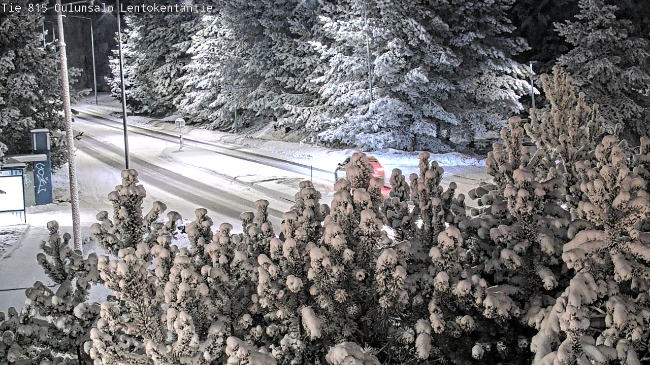 Kelikamerat Kuva Tie 816 Oulunsalo, Lentokentäntie, Oulu, Pohjois-Pohjanmaa