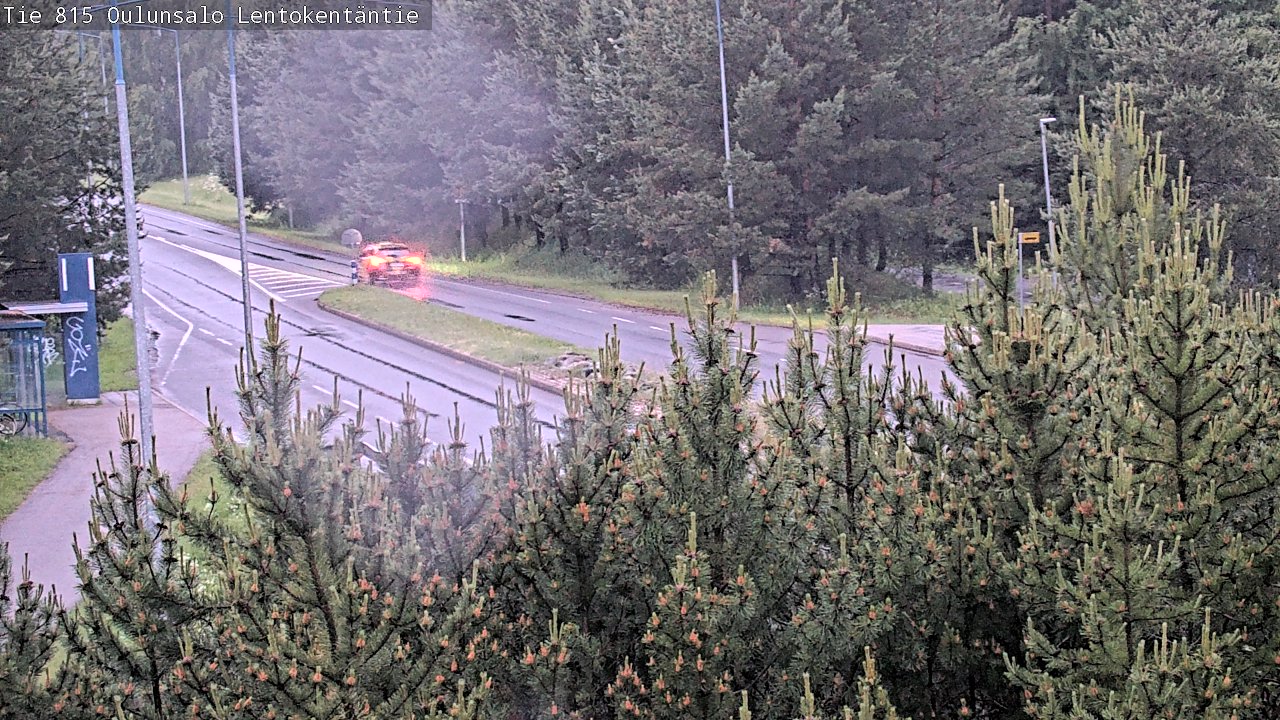 Kelikamerat Kuva Tie 816 Oulunsalo, Lentokentäntie, Oulu, Pohjois-Pohjanmaa