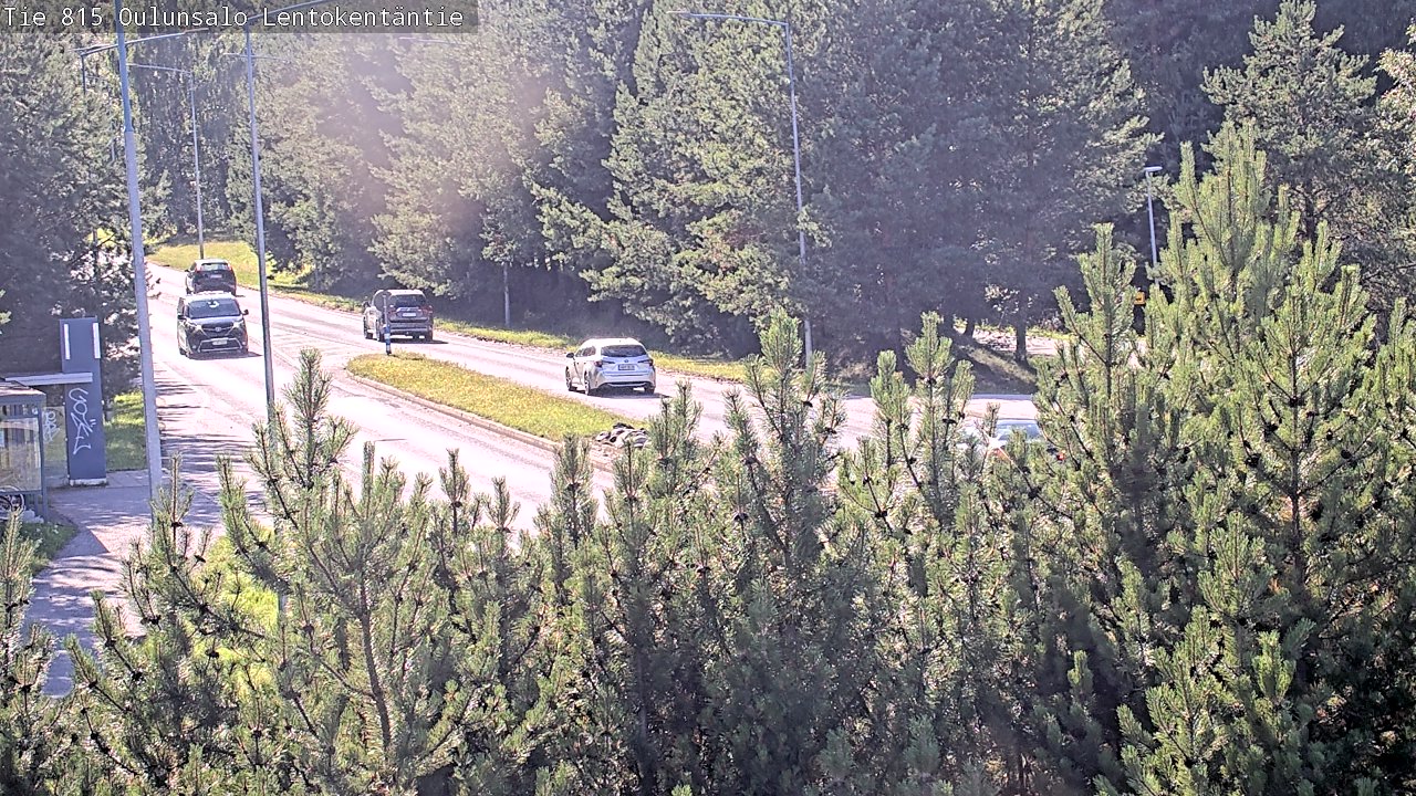 Kelikamerat Kuva Tie 816 Oulunsalo, Lentokentäntie, Oulu, Pohjois-Pohjanmaa