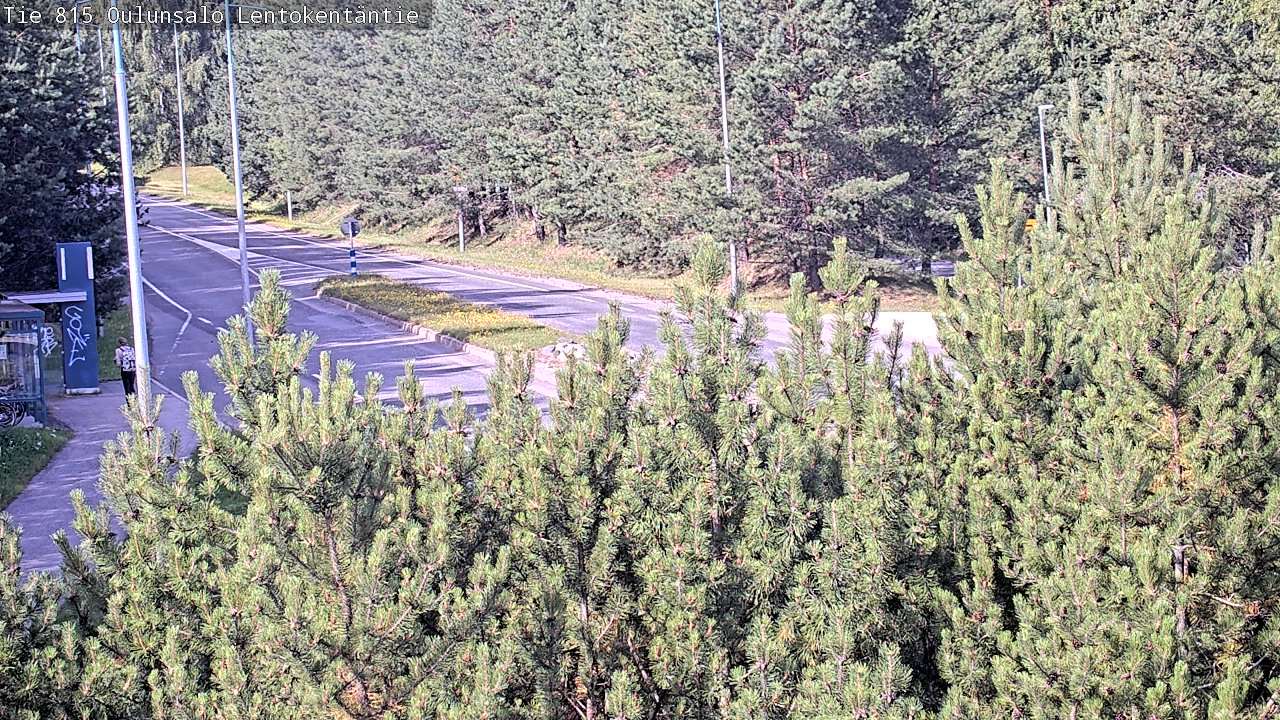 Weather Camera Image Road 816 Oulunsalo, Lentokentäntie, Oulu, Pohjois-Pohjanmaa