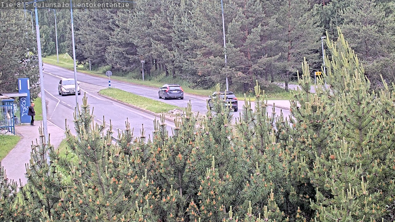 Kelikamerat Kuva Tie 816 Oulunsalo, Lentokentäntie, Oulu, Pohjois-Pohjanmaa