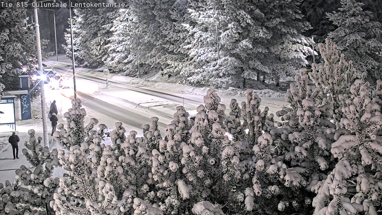 Kelikamerat Kuva Tie 816 Oulunsalo, Lentokentäntie, Oulu, Pohjois-Pohjanmaa