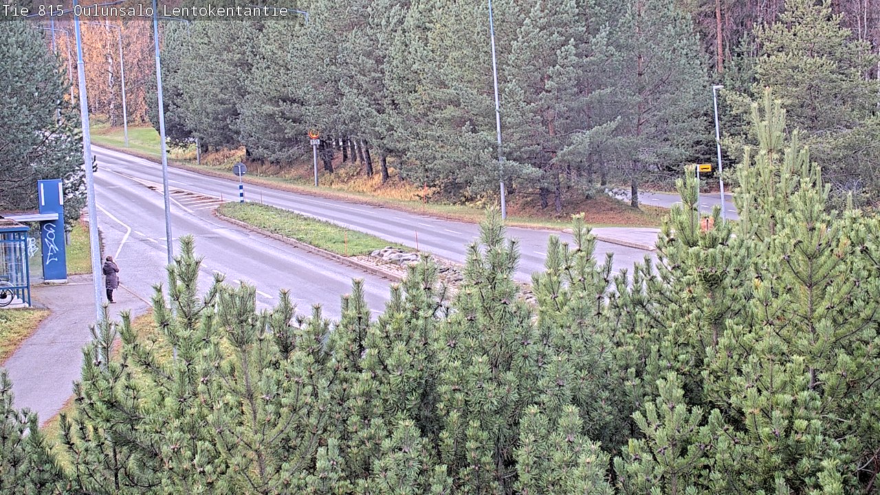 Kelikamerat Kuva Tie 816 Oulunsalo, Lentokentäntie, Oulu, Pohjois-Pohjanmaa