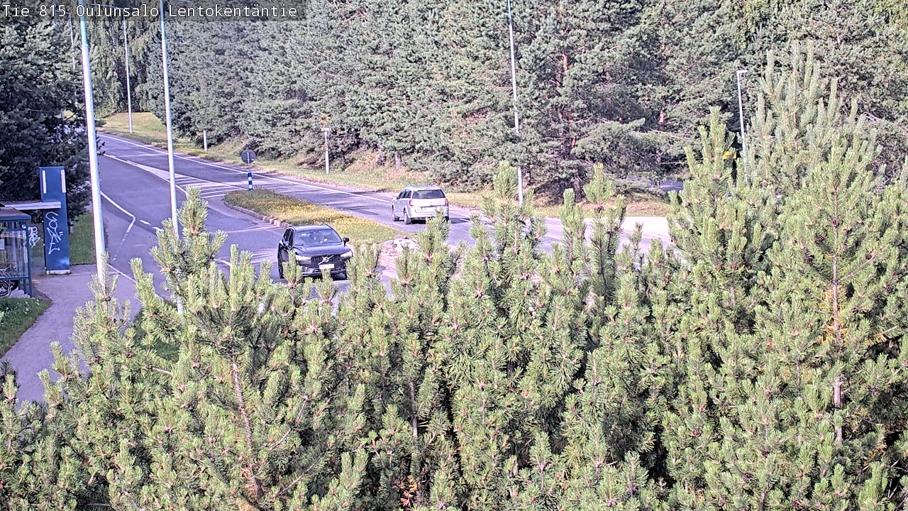 Weather Camera Image Road 816 Oulunsalo, Lentokentäntie, Oulu, Pohjois-Pohjanmaa