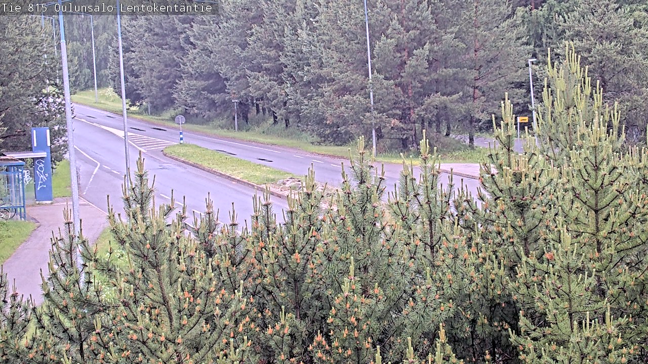 Kelikamerat Kuva Tie 816 Oulunsalo, Lentokentäntie, Oulu, Pohjois-Pohjanmaa