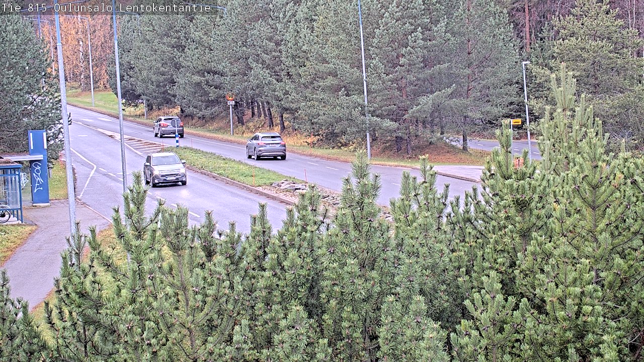 Kelikamerat Kuva Tie 816 Oulunsalo, Lentokentäntie, Oulu, Pohjois-Pohjanmaa