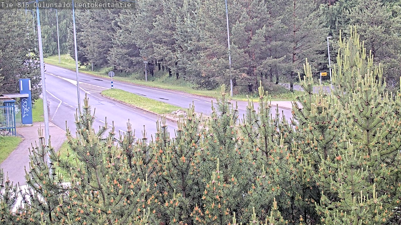Kelikamerat Kuva Tie 816 Oulunsalo, Lentokentäntie, Oulu, Pohjois-Pohjanmaa