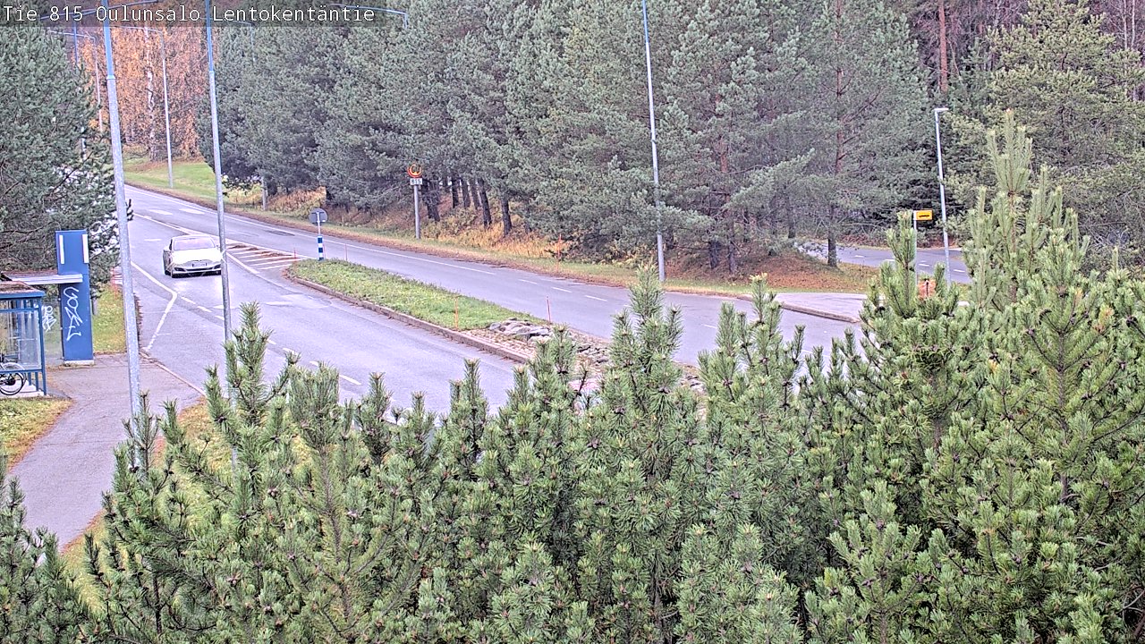 Kelikamerat Kuva Tie 816 Oulunsalo, Lentokentäntie, Oulu, Pohjois-Pohjanmaa